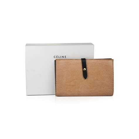 celine compact multifunction wallet|celine lizard wallet.